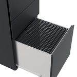 Jemini Contract 3 Drw Mob Black