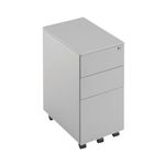 First 3 Drw Under Desk Pedestal Slv