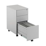 First 3 Drw Under Desk Pedestal Slv
