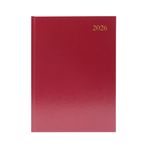 Desk Diary Dpp Appt A4 Burgundy 2026