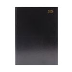 Desk Diary Wtv A5 Black 2026