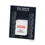 Daily Tear Off Desk Calendar 2026