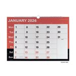 Wirebound Mtv Calendar A3 2026