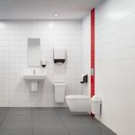 Katrin Folded Hand Towel M Disp Wht