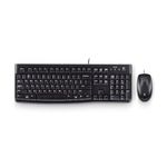 Logitech Wired Desktop Mk120 Blk