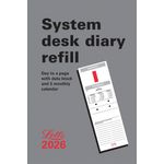 Letts System Desk Cldr Refill 2026
