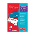 Decadry Perf Placecard 85X46 Wt P132