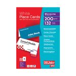 Decadry Perf Placecard 85X46 Wt P132