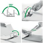 Leitz 180 Lach File 80Mm A4 Gry Pk10