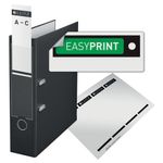 Leitz 180 Lach File 80Mm A4 Blk Pk10