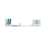 Leitz Wow Tape Dispenser White/Blue