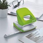 Leitz Wow Office Hole Punch Green