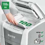 Leitz Iq Autofeed Cross-Cut P-4 Shrd