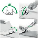 Leitz Laf180 Recyc 50Mm A4 Blk Pk10