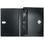 Leitz Recyc Expg File 5Pt A4 Blk Pk5