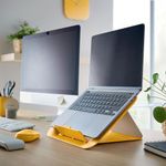 Leitz Ergo Adj Laptop Stand Warm Ylw