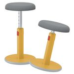 Leitz Ergo Cosy Sit/Stand Stool Ylw