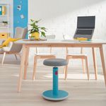 Leitz Ergo Cosy Sit/Stand Stool Blu