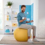 Leitz Ergo Cosy Sitting Ball Ylw
