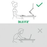 Leitz Ergo Adjust Laptop Stand Wht