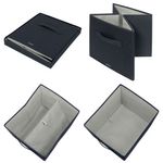 Leitz Fabric Box W/Lid Twnpk Lrg Gry