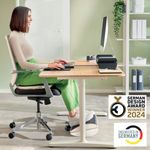 Leitz Ergo Adj Footrest Light Grey