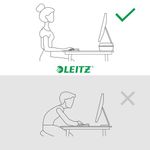 Leitz Ergo Monitor Stand Light Grey