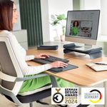 Leitz Ergo Monitor Stand Dark Grey