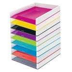 Leitz Wow Letter Tray Duo Col Wht/Rd