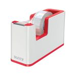 Leitz Wow Tape Disp Duo Col Wht/Rd