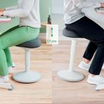 Leitz Ergo Active Sit Stool Lt Grey