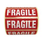 Fragile Parcel Labels 1000/Roll