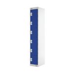 Six Compartment Locker 300 Blue