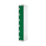 Six Compartment Locker 300 Green