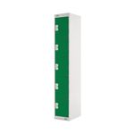 Five Compartment Locker 450 Green