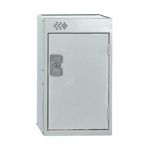 One Comp Quarto Locker 300X300 Grey