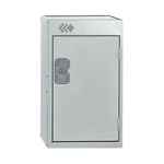 One Comp Quarto Locker 300X450 Grey