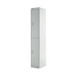 Express Standard Locker 2 Door Grey
