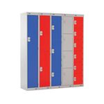 Three Comp Express Std Locker Blue