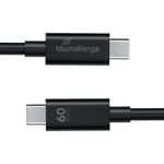 Mediarange Usb-C Cable 5Gbit 1.2M