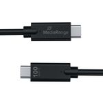 Mediarange Usb Typec Cbl 10Gbit 1.2M