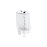 25W Gan Fast Charging Adapter White