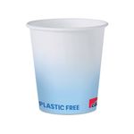 Mycafe Paper Wtr Cups 7Oz Blu Pk1000