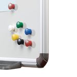 Nobo Magnetic Pin Assorted 18Mm Pk12