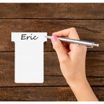 Nobo T-Card Size 2 White Pk100