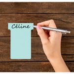 Nobo T-Card Size 2 Light Blue Pk100