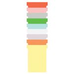 Nobo T-Card Size 3 Pink Pk100