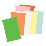 Nobo T-Card Size 4 Red Pk100