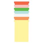 Nobo T-Card Size 4 Red Pk100