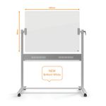 Nobo Diamond Mobile Glass Board